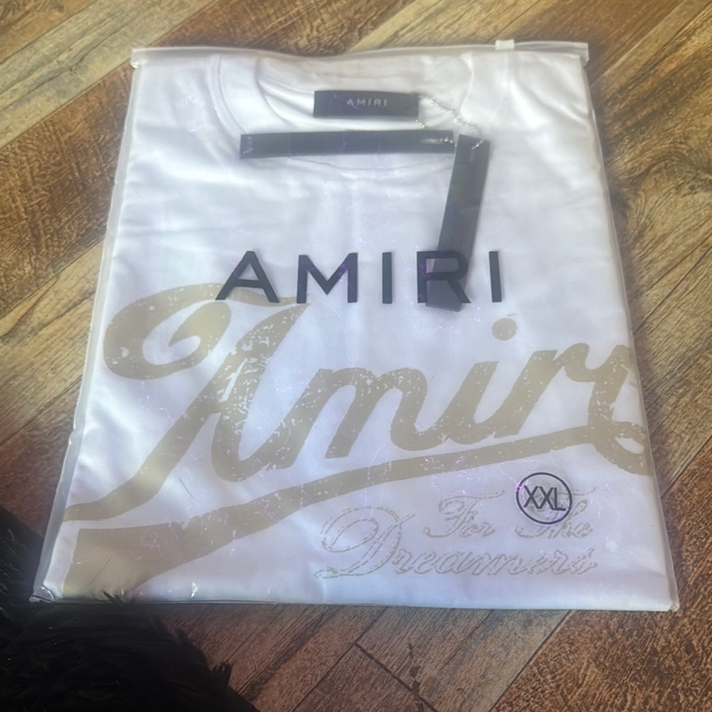 Amiri White Graphic T-Shirt